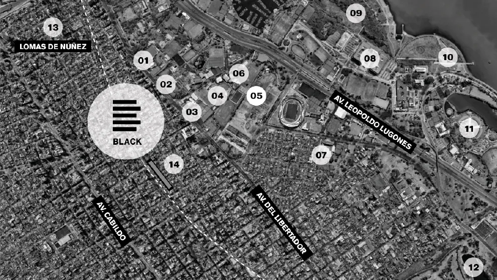 BLACK TOWER Ubicación